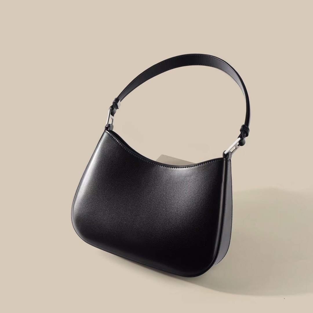 Handbag For Women Designer Luxury Genuine Leather Half Moon Bags Retro Hobo Bag Vintage Lady Shoulder 2 